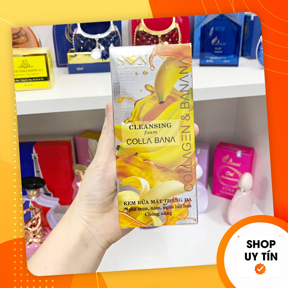 [Chính Hãng] Combo Kem Face SON Màu Tím Giảm Thâm Nám + Tinh Chất Dầu Mè + Sữa Rửa Mặt Chuối Collagen