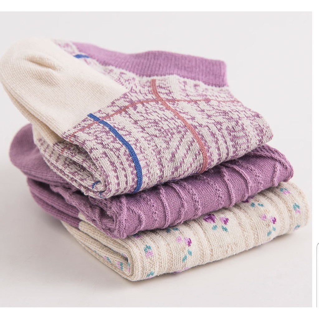 TẤT NGẮN SẮC TÍM MỘNG MƠ