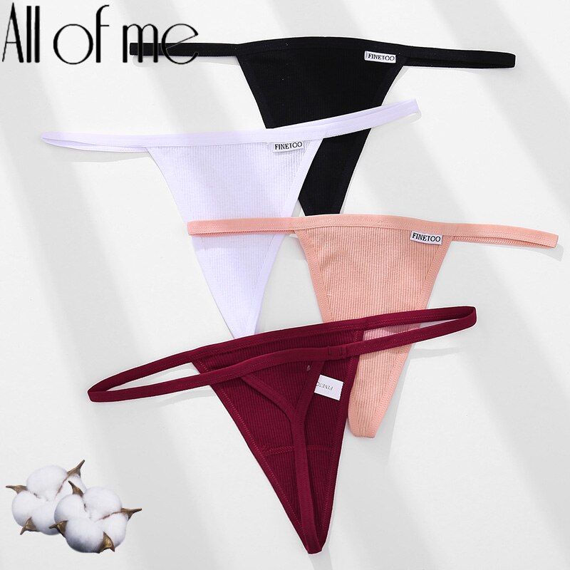  Quần lót g-string vải cotton quyến rũ cho nữ