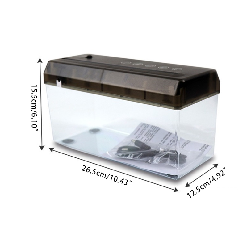 Máy Nghiền Giấy A4 Mini Để Bàn Tiện Dụng Cho Gia Đình / Văn Phòng