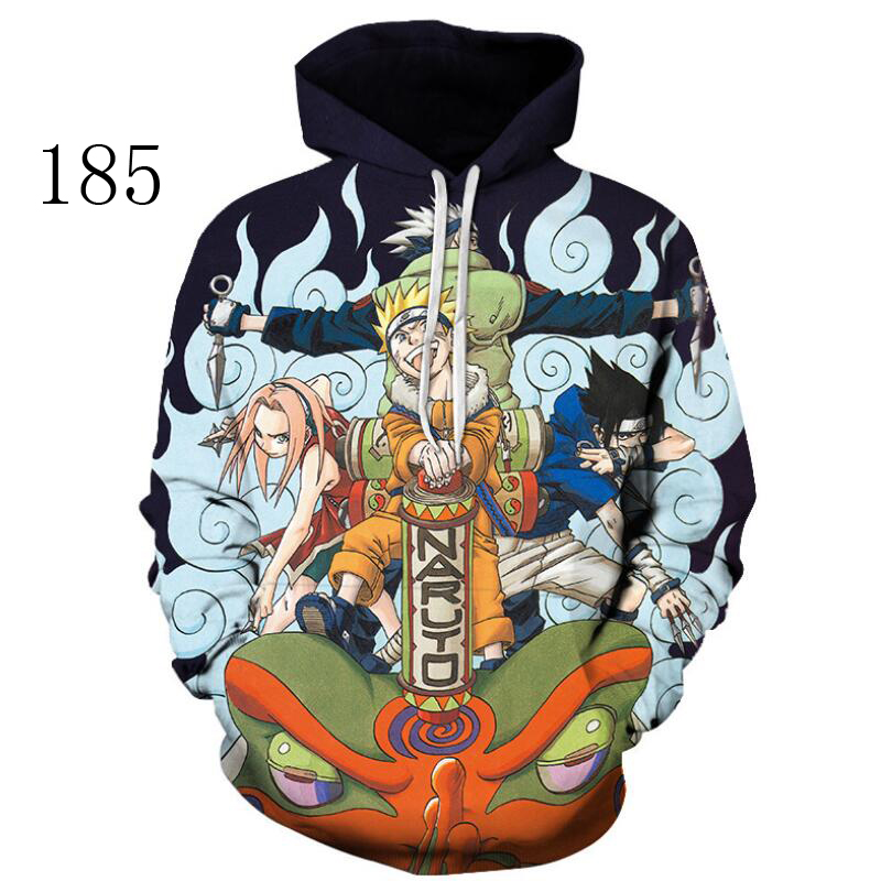 Áo Hoodie In Hình Naruto 3d Độc Đáo Cá Tính