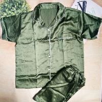 bộ pijama lụa trơn big size (70-90kg)