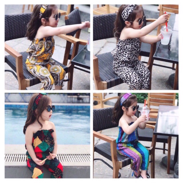 Bộ lanh lụa kèm băng đô tuban sang chảnh BG112-1004