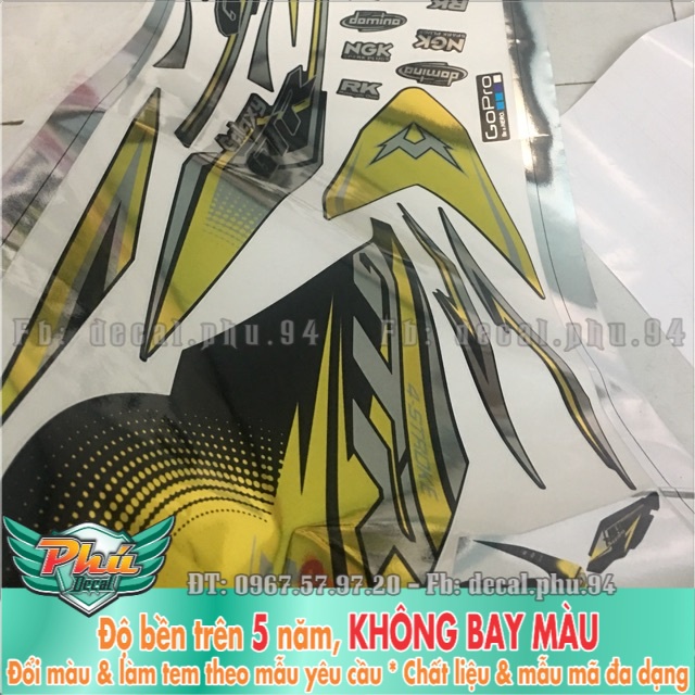 Tem rời Galaxy Chrome Vàng Đen  -1