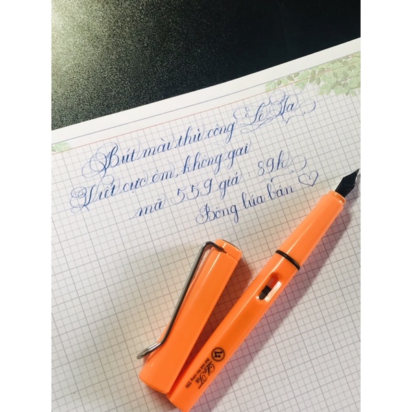 Ngòi mài êm không gai, nét cực đẹp