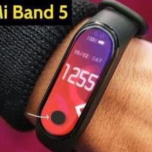 Vòng tay Xiaomi Mi Band 5/ Xiaomi Mi Band 4 [CHÍNH HÃNG]  - Đo nhịp tim theo dõi sức khỏe - Màn hình cảm ứng, Báo thức