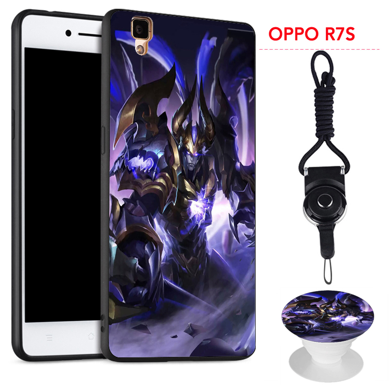 Ốp Điện Thoại Silicon Kèm Dây Đeo Cho Oppo R7S | BigBuy360 - bigbuy360.vn