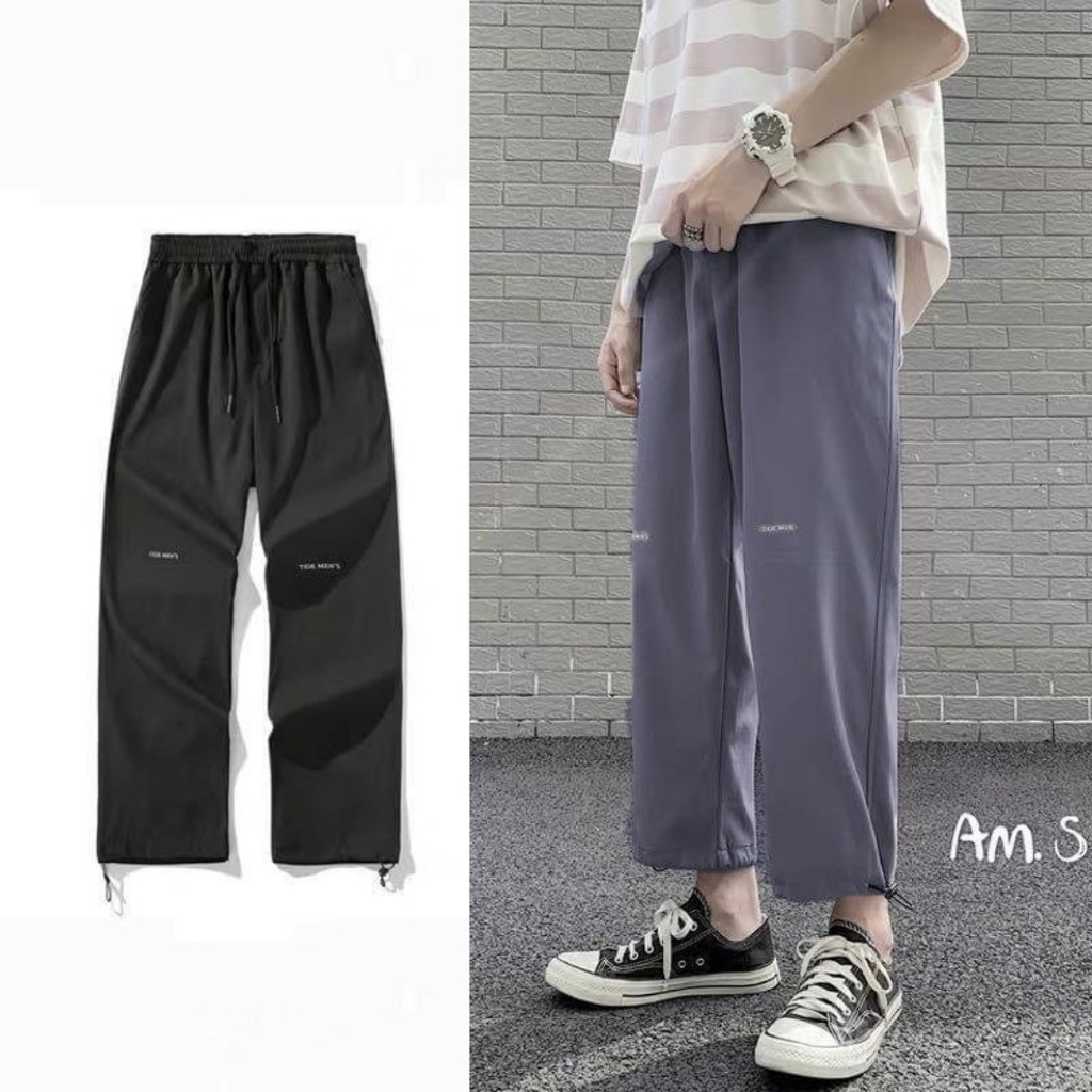 Quần kaki Tide Men's, quần kaki dài có bo gấu nam nữ unisex, Local Brand JACKLANE