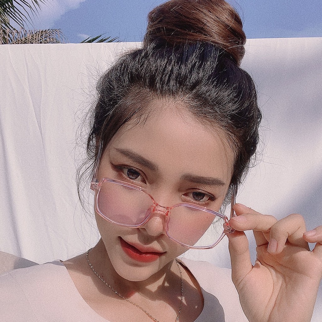 [HOT TREND] Gọng Kính Cận Trơn Trang Trí Đeo Đi Đường Chống Bụi Thay Mắt Cận Chất Liệu Nhựa Dẻo Thời Trang Nữ VK104 | BigBuy360 - bigbuy360.vn