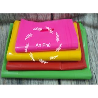 [ GIÁ SỈ ] 1kg Túi PE Trong Đủ Màu đựng quần áo mỹ phẩm bóng dẻo túi hột xoài