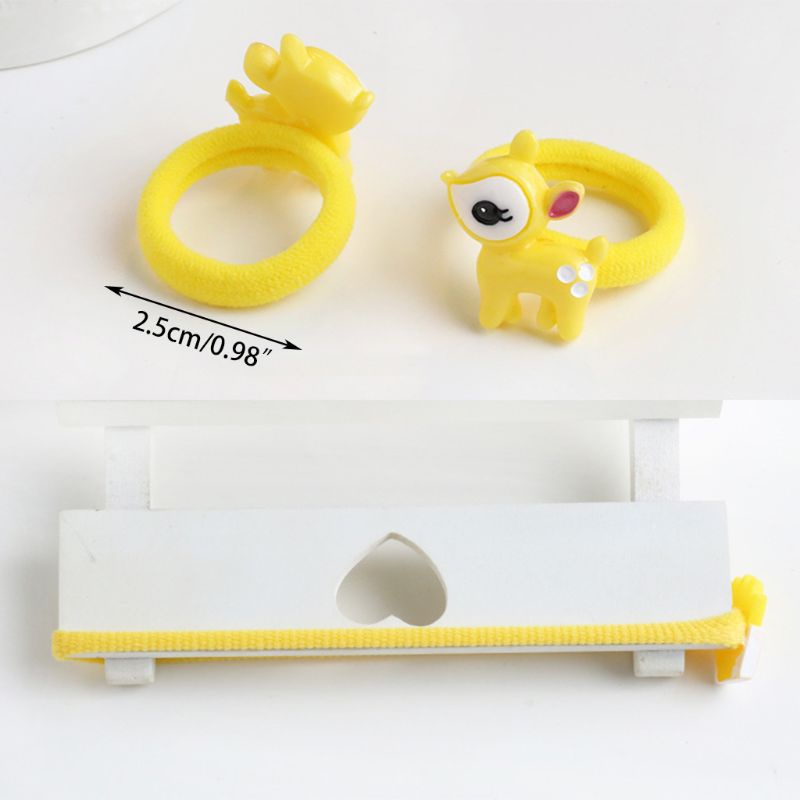 Dây Cột Tóc Hoạt Hình Xinh Xắn Cho Bé Gái