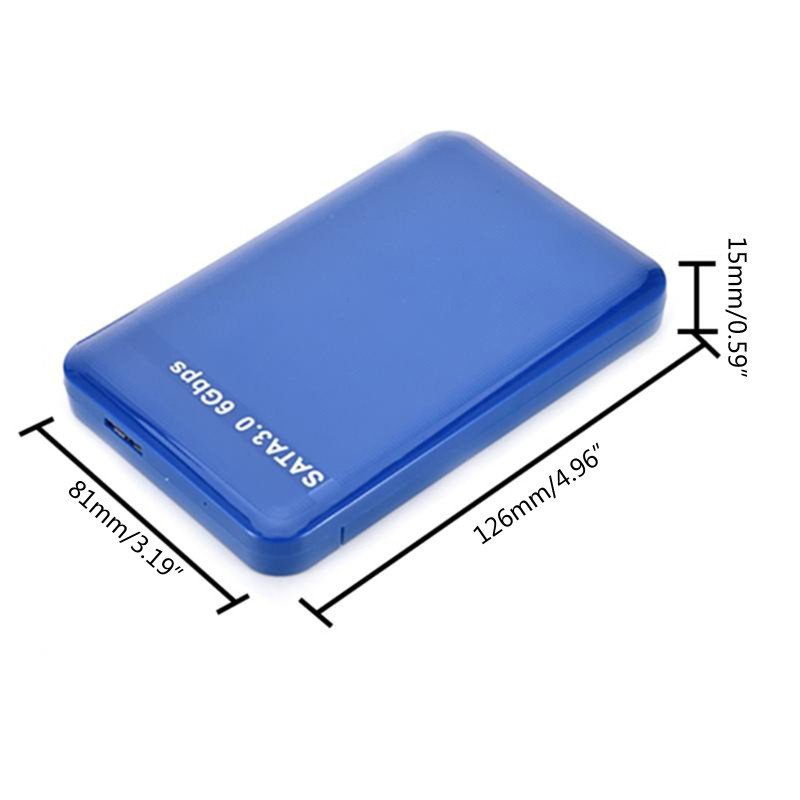 Hộp Đựng Ổ Cứng Ngoài 2.5 Inch Hdd Usb3.0 Sang Sata 3.0 6 Gb / S Hỗ Trợ 3tb Uasp Protocol | BigBuy360 - bigbuy360.vn