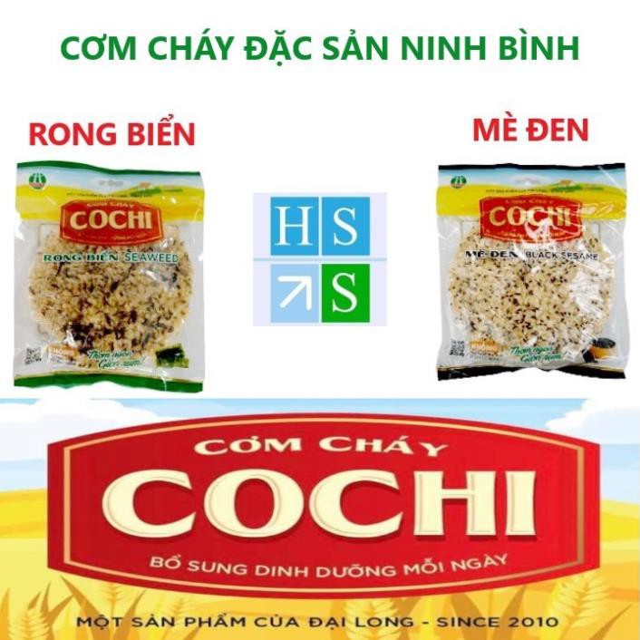 CƠM CHÁY Đại Long COCHI 65g (Tùy chọn vị Mè đen, Rong biển hoặc Chà bông) Đặc sản cơm cháy Ninh Bình - NPP HS Shop