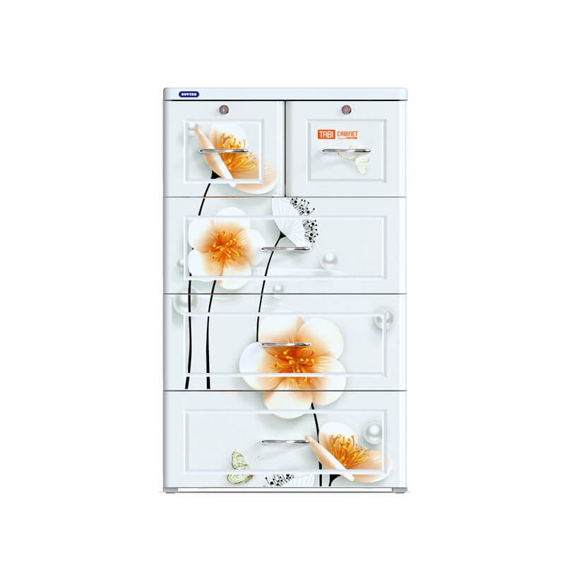 Tủ nhựa Duy Tân Tabi 4 tầng đủ màu - Hàng chính hãng