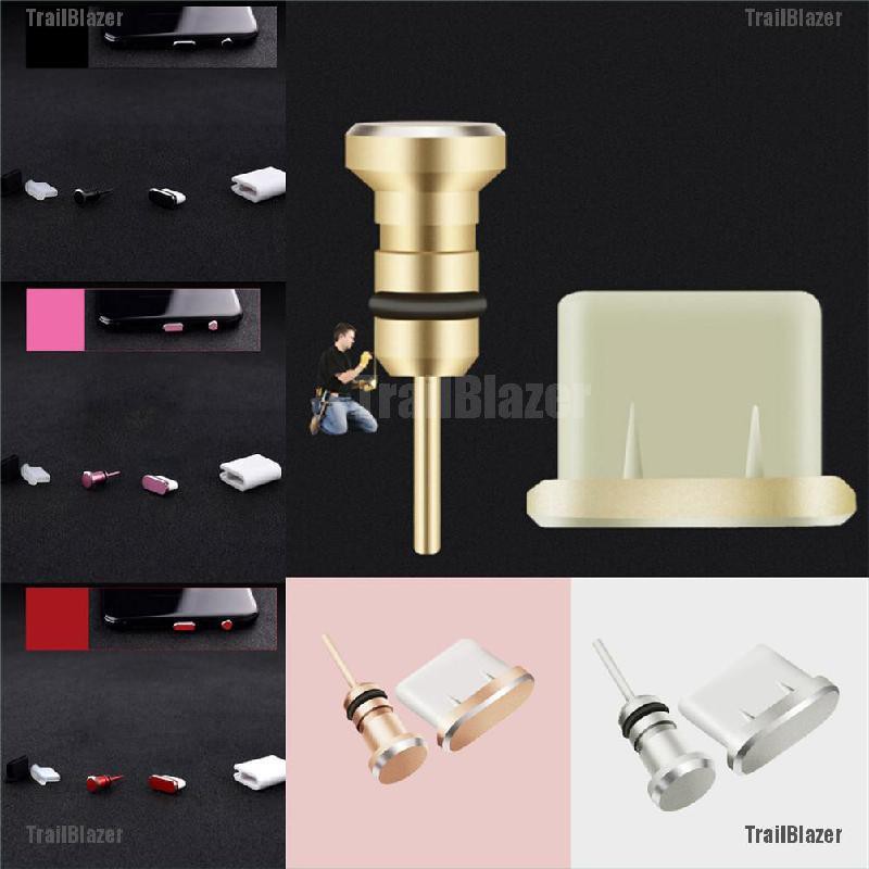 1 Bộ Nút Bịt Chống Bụi Cho Cổng Sạc USB Type C