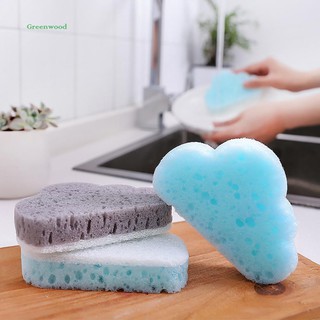 Set 2 Miếng Bọt Biển Rửa Chén Hình Đám Mây Dễ Thương