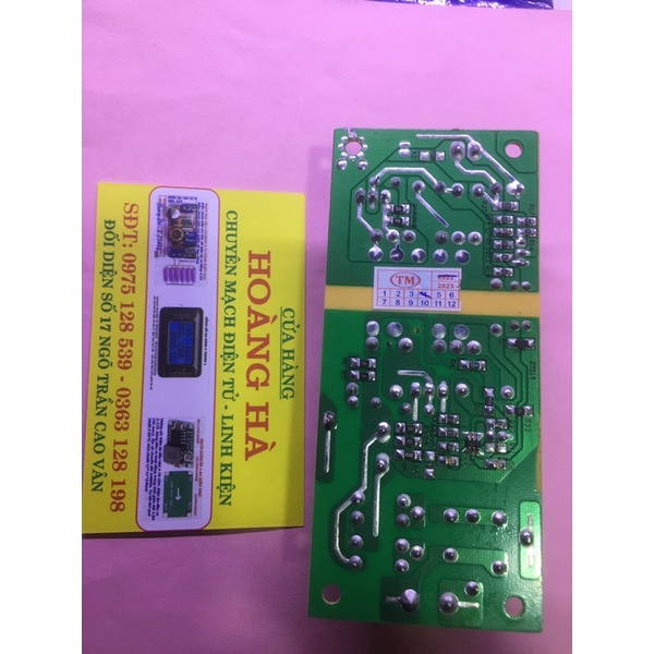 Mạch nguồn loa kéo 15V -6A
