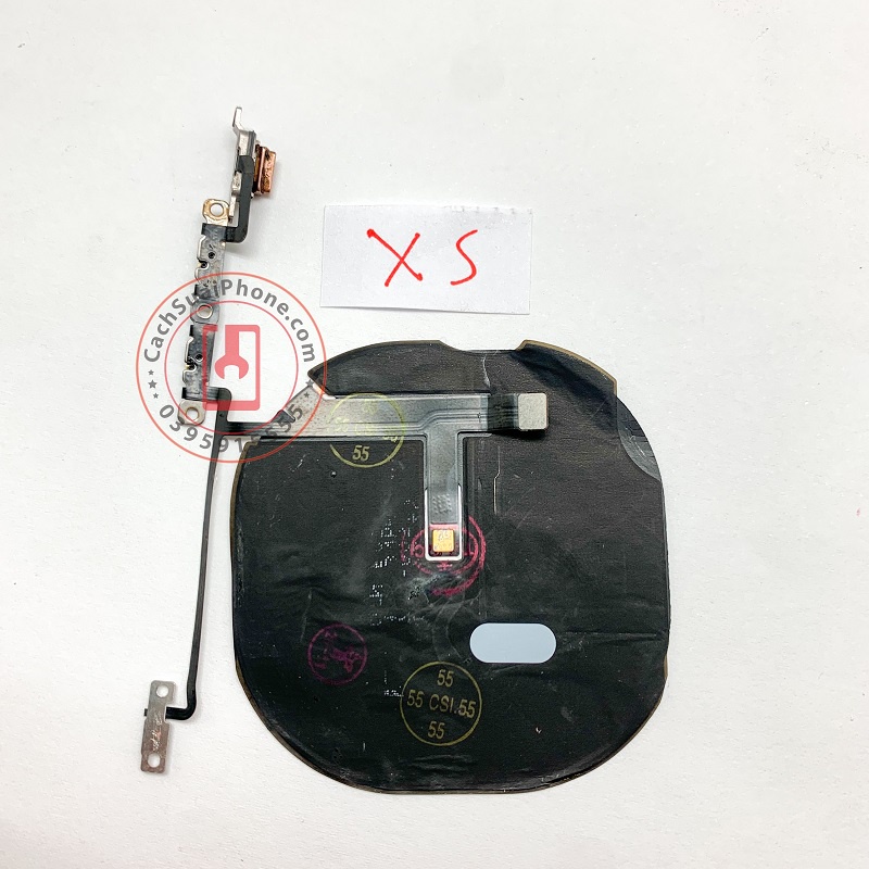 Sạc Không Dây XS Liền Cáp Âm Lượng điện thoại XS Táo