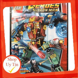 BỘ XẾP HÌNH LOGO NGUỜI MÁY CHIẾN ĐẤU IRON MAN