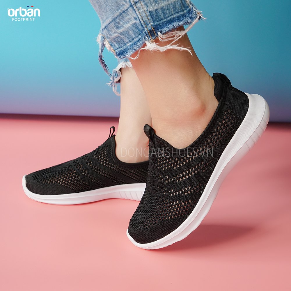 Giày sneaker nữ Urban TL1909 đen