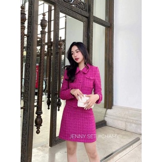 Vải dạ Tweed nhung