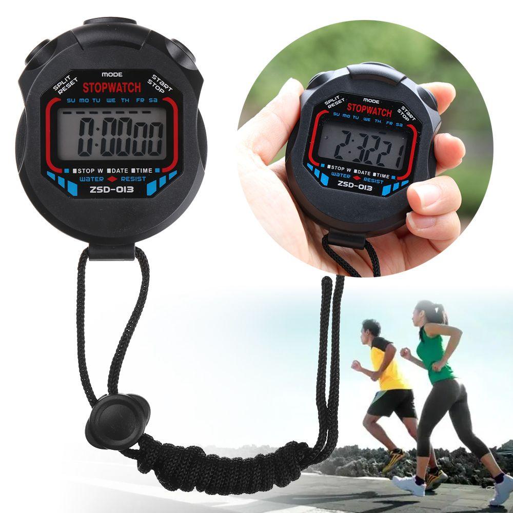 Đồng Hồ Bấm Giờ Kỹ Thuật Số Chuyên Nghiệp Chống Nước Đa Năng Kèm Dây Đeo