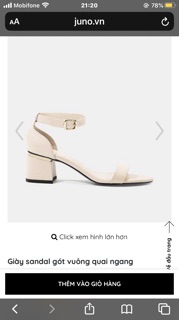 Giày Sandal 5cm