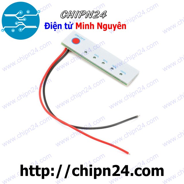[1 CÁI] (A59) Mạch báo dung lượng pin 3S, pin 12V, acquy 12V có 5 led chỉ thị