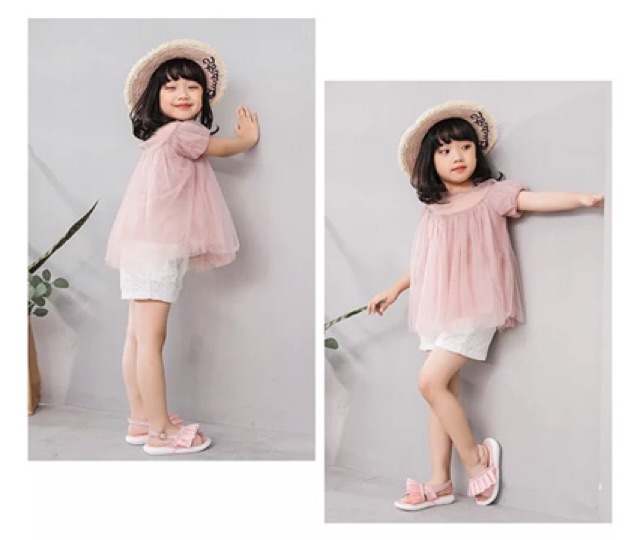 Xăng đan cho bé gái