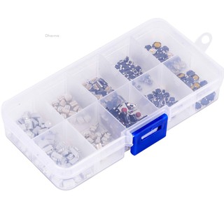 Set 250 Công Tắc Ấn 10 Loại Điều Khiển Từ Xa Cho Xe Hơi