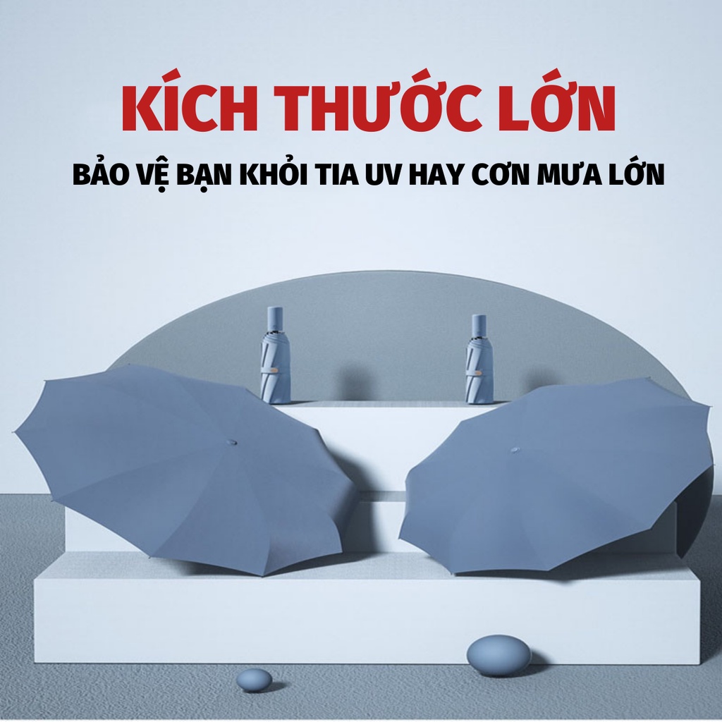 Dù Che Mưa Ô Che Nắng 12 Nan Gấp Gọn Cầm Tay Chắc Chắn NOBITA OFFICIAL