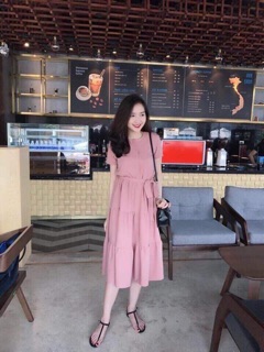 Váy maxi tiểu thư