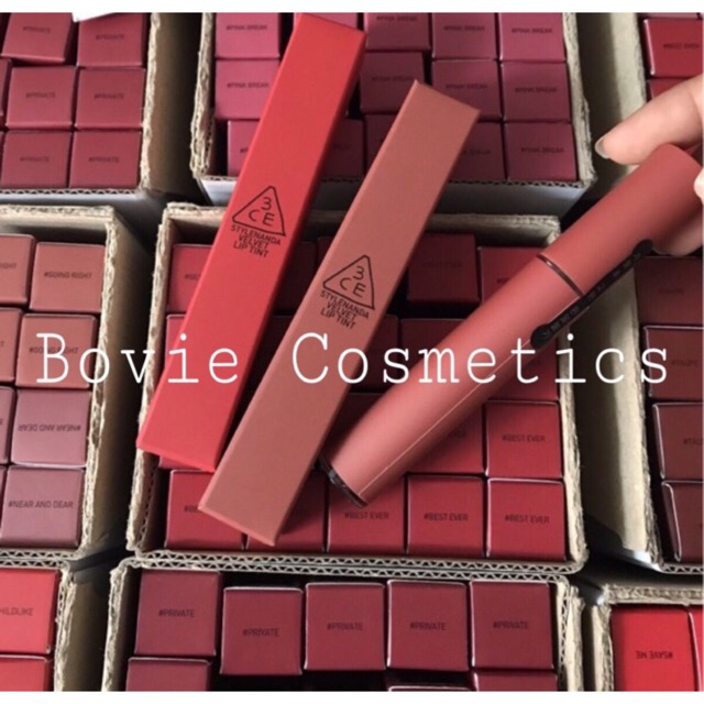 ( Có sẵn) Son Kem Lì 3CE Velvet Lip Tint | Thế Giới Skin Care