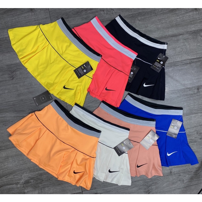 Chân Váy Tennis Thể Thao 2 Lớp Xếp Ly XL01 Chất Thun Lạnh Co Giãn Tốt