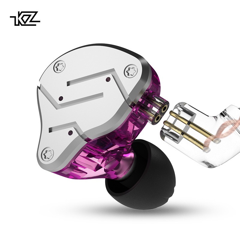 HIFI KZ ZSN 1 Driver DD+ 1 Driver BA Earphone Earbuds