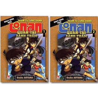 Truyện tranh Combo 2 tập Conan: Quan tài xanh thẳm - Kim Đồng