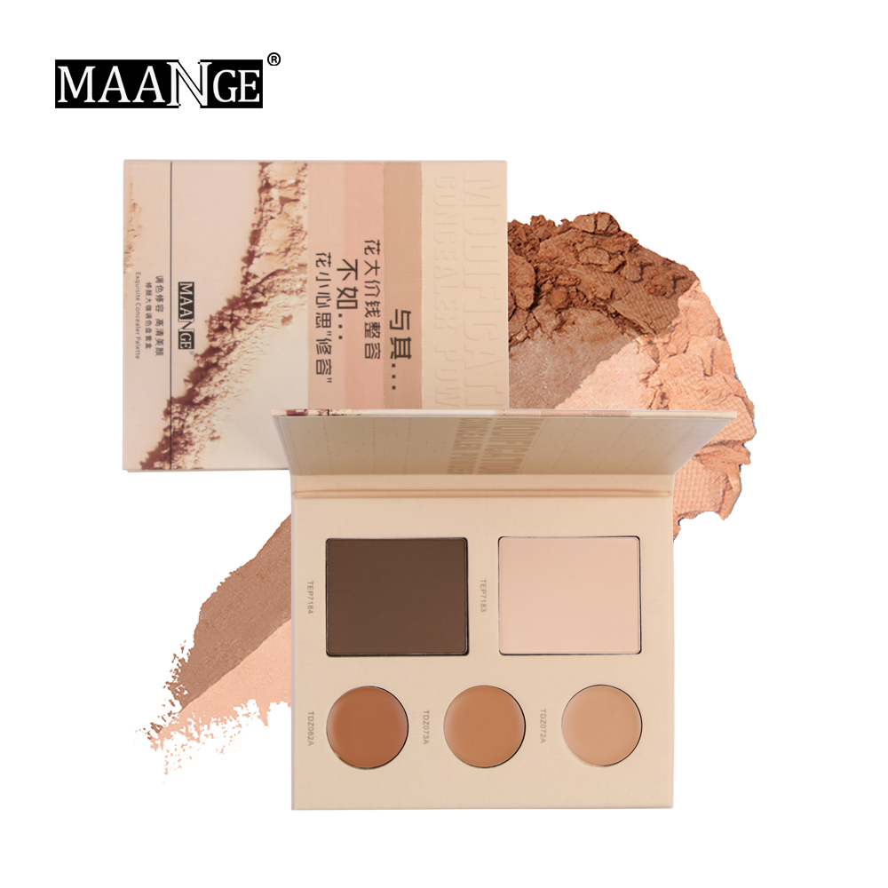 Bảng phấn tạo khối MAANGE Trang Điểm Chuyên Nghiệp Quyến Rũ 110g