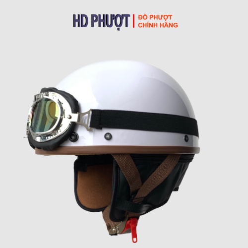 Kính Phi Công Bảy Màu Gắn Mũ Bào hiểm Chống Tia UV