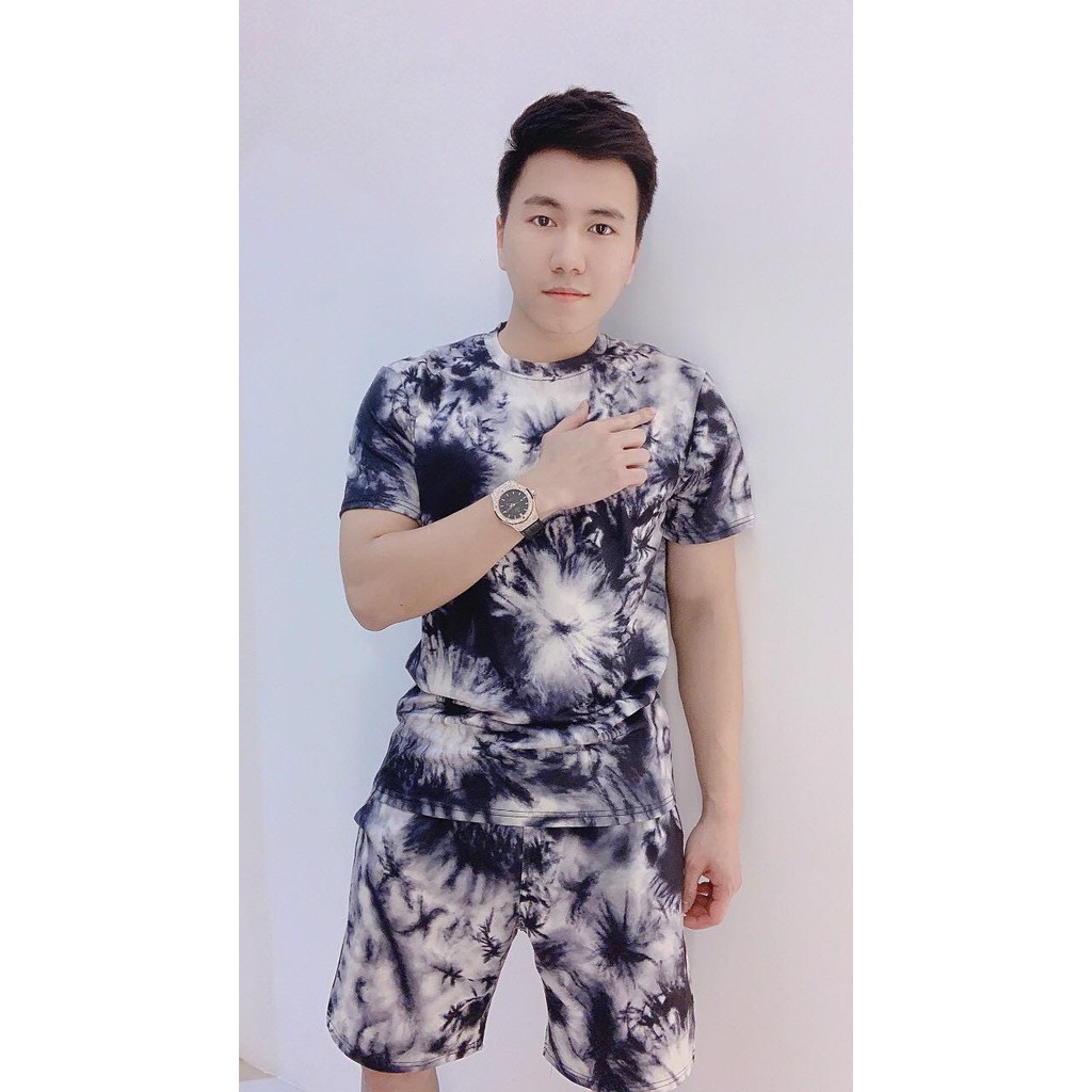 Bộ Quần Áo Cộc Tay Chất Cotton Dày Dặn Họa Tiết Cực Đẹp, Đồ Bộ Mặc Hè Siêu Mềm Siêu Mát - AF5 | BigBuy360 - bigbuy360.vn