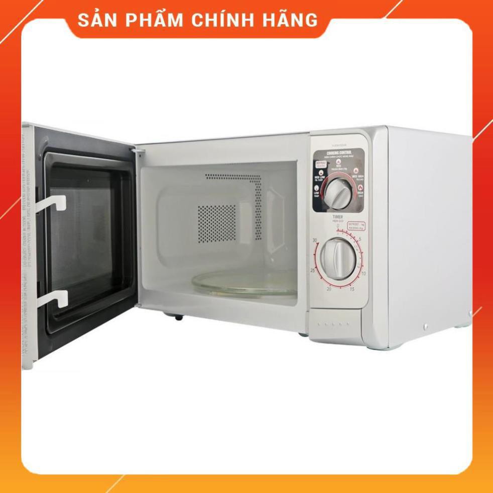 [Hỏa tốc 1 giờ] [FreeShip] Lò vi sóng Sharp 22 lít R-21A1(S)VN, HÀNG CHÍNH HÃNG, BH 1 năm Huy Anh