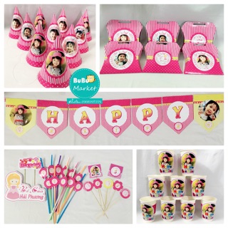 Set trang trí sinh nhật cho bé