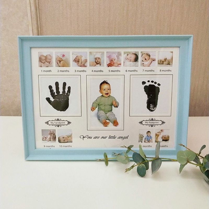 Đệm Mực In Dấu Chân Tay Và Bàn Chân Không Độc Hại Cho Bé Sơ Sinh