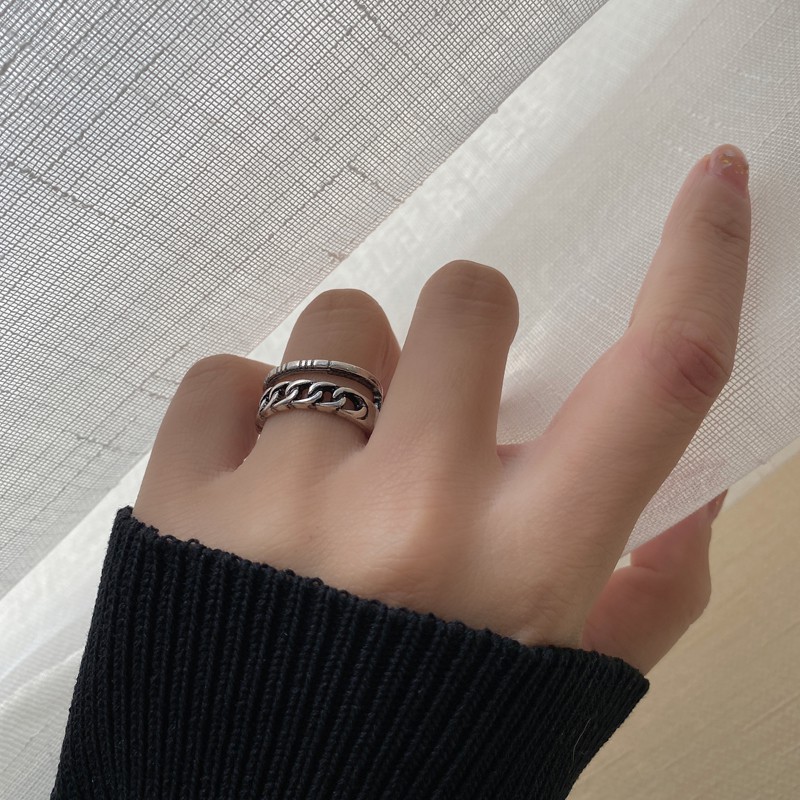 Nhẫn đeo tay phong cách retro châu Âu