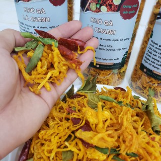 [ATVSTP] 300g Khô Gà Lá Chanh Bena Food Đảm bảo ATVSTP Hình Thật