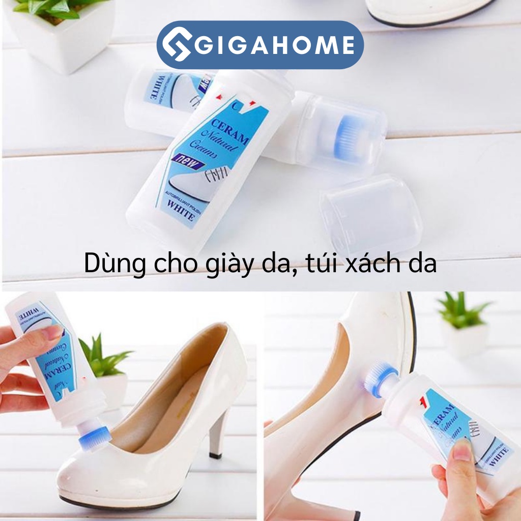 Chai Vệ Sinh, Tẩy Trắng Giày Cực Nhanh GIGAHOME Có Đầu Chùi 4072