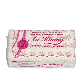 Khăn giấy rút / Khăn giấy đa năng  An Khang 24 - 2 Lớp