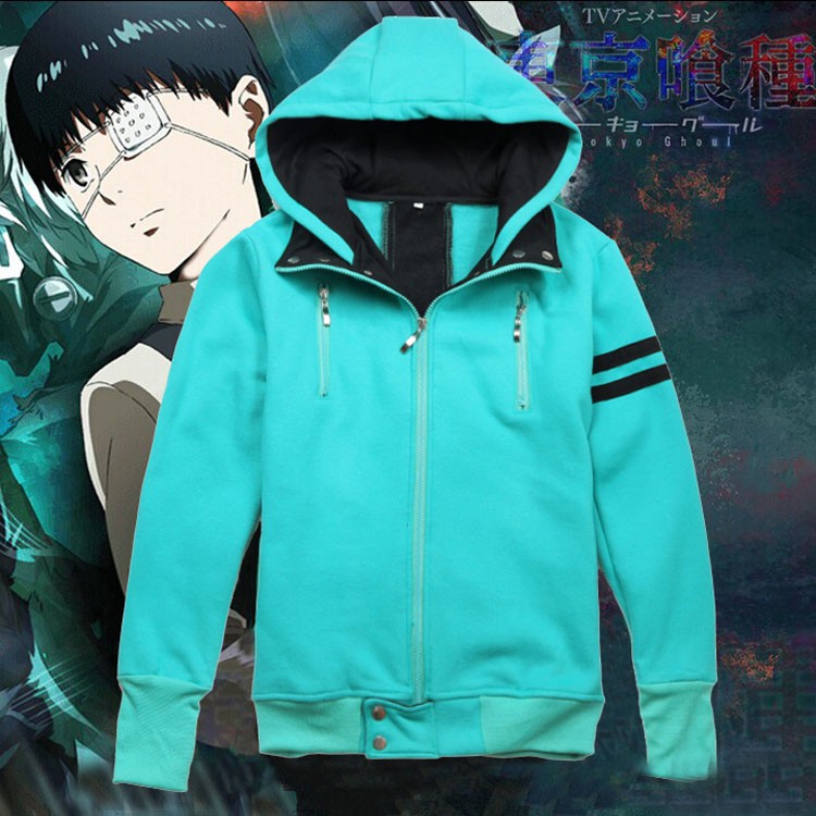 Áo khoác Hoodie hóa trang nhân vật Kaneki Ken 2 màu