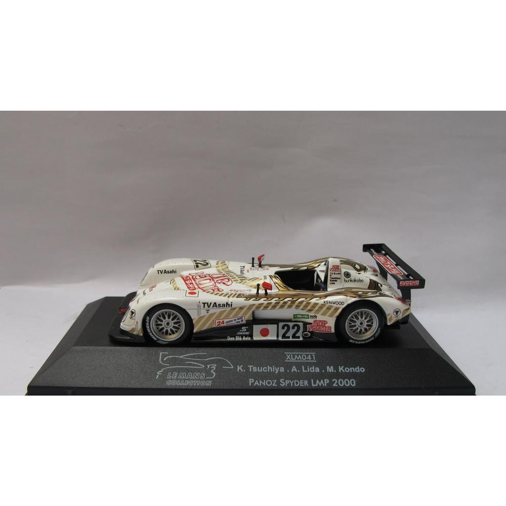 Mô hình xe Onyx PANOZ Spyder LMP Le Mans 2000 tỷ lệ 1:43