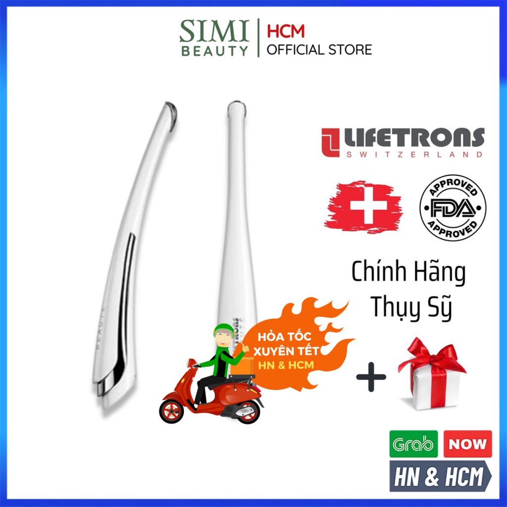 Máy massage mắt cầm tay LIFETRONS EM 700 matxa giảm thâm quầng mờ nếp nhăn mắt máy mát xa trị liệu chống lão hóa da