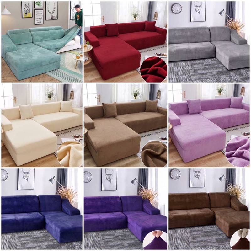 [CÓ NGAY] VẢI BỌC SOFA nhung lông cao cấp siêu mềm 4D sang trọng cho ghế sofa 1,2,3,4 chỗ - sofa L